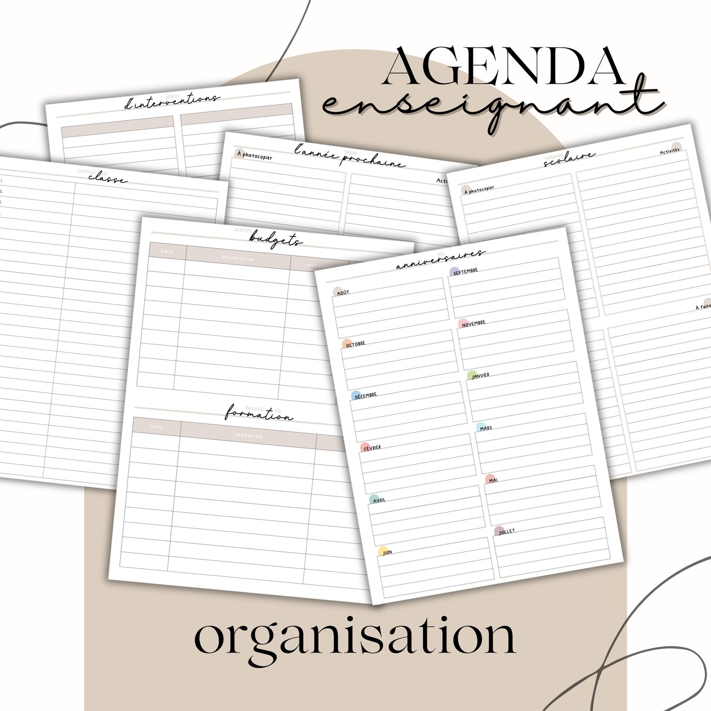 PDF AGENDA ENSEIGNANT 25.26 - 5 périodes