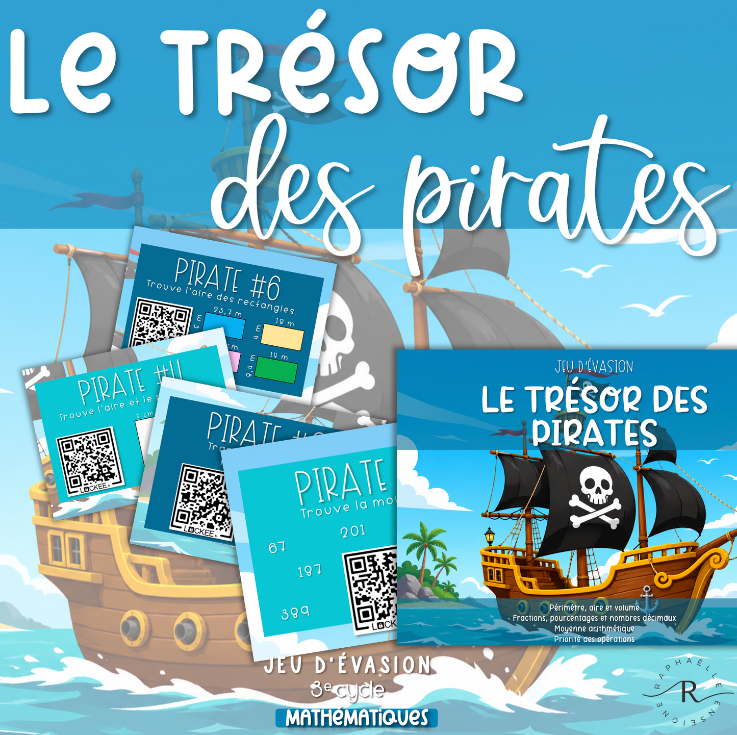 Jeu d'évasion - le trésor des pirates