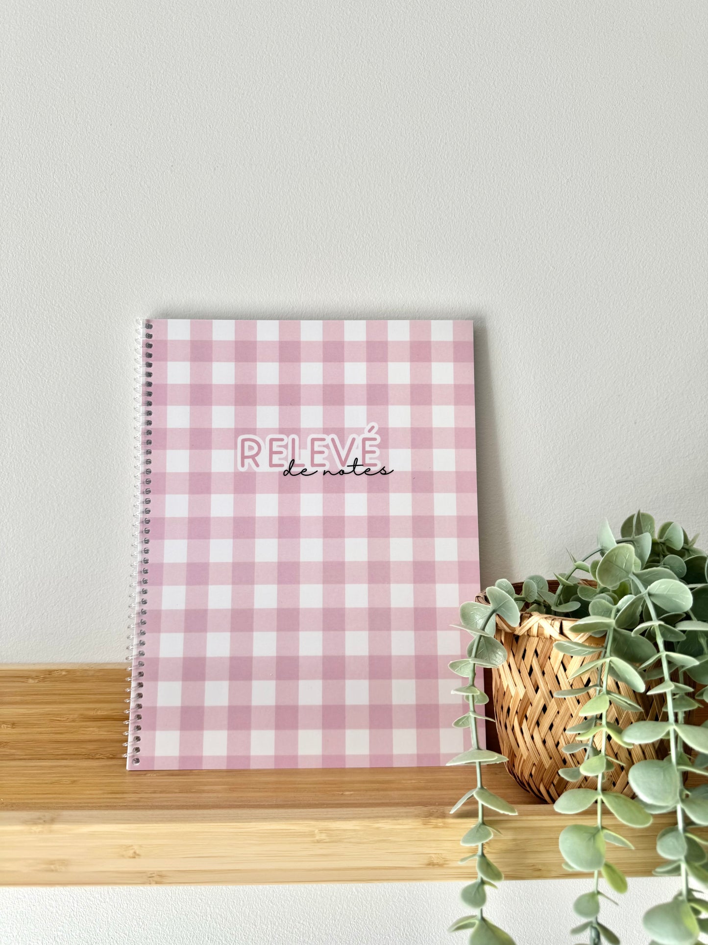 CAHIER relevé de notes