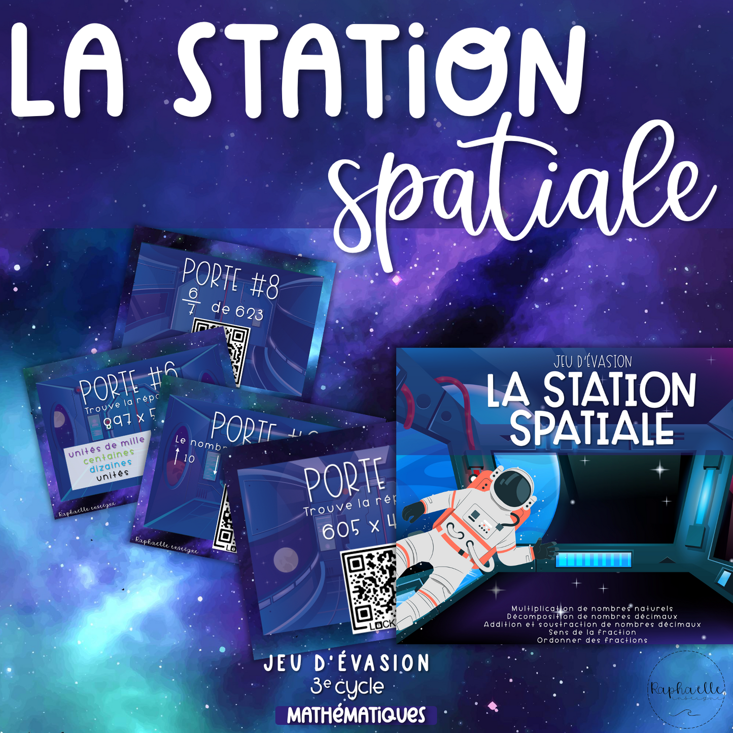 Jeu d'évasion - la station spatiale