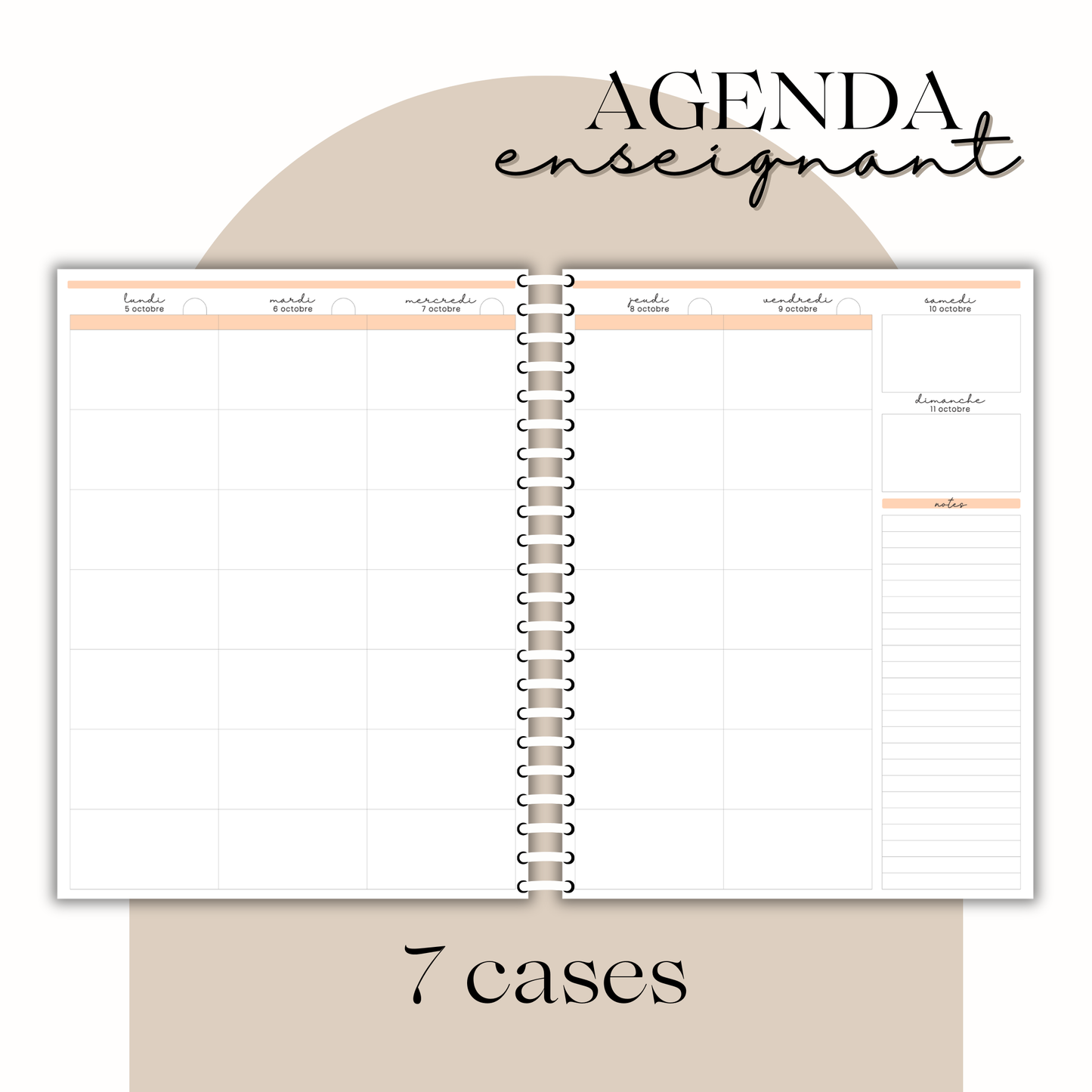 PDF AGENDA ENSEIGNANT 26.27 - 7 cases