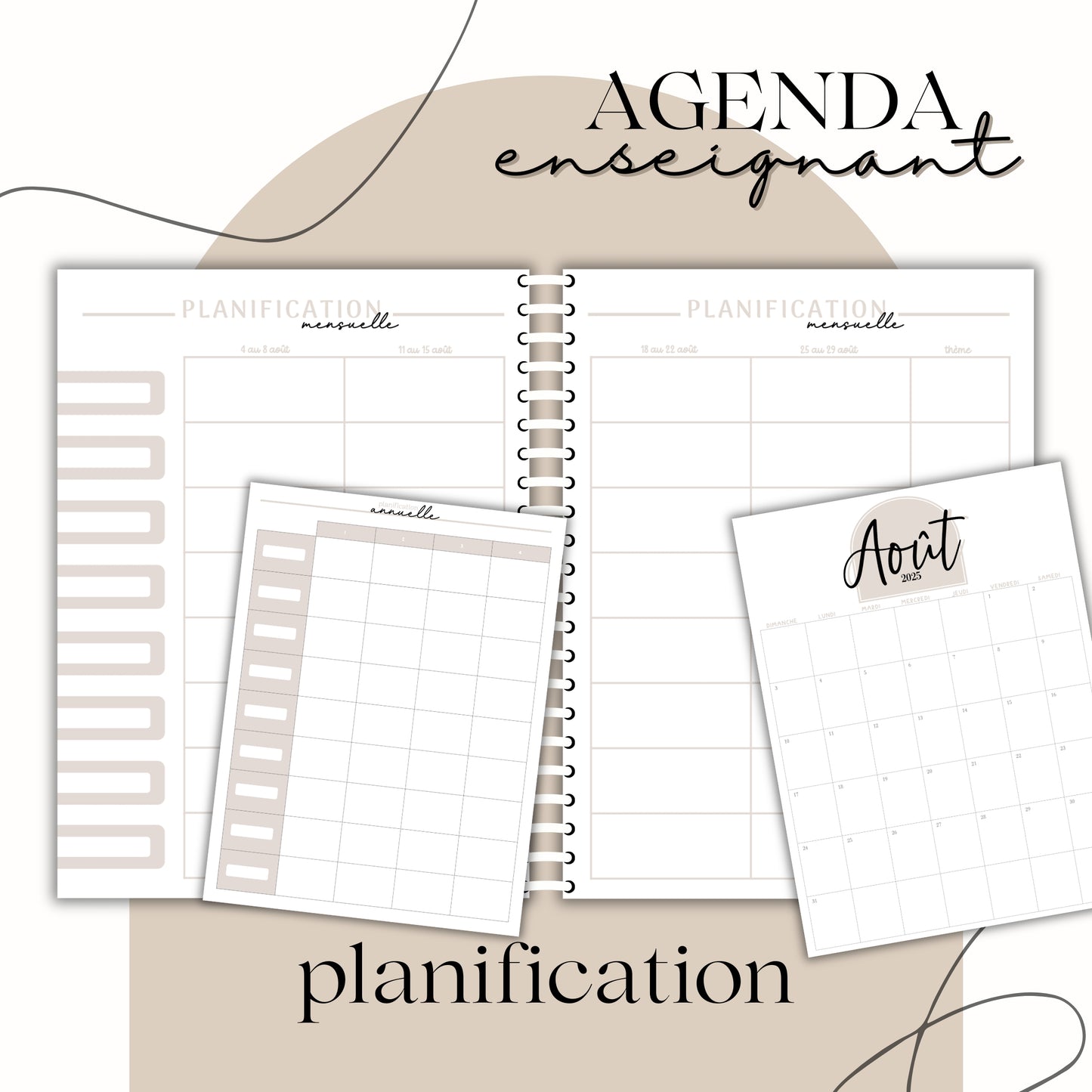 PDF AGENDA ENSEIGNANT 25.26 - 5 périodes