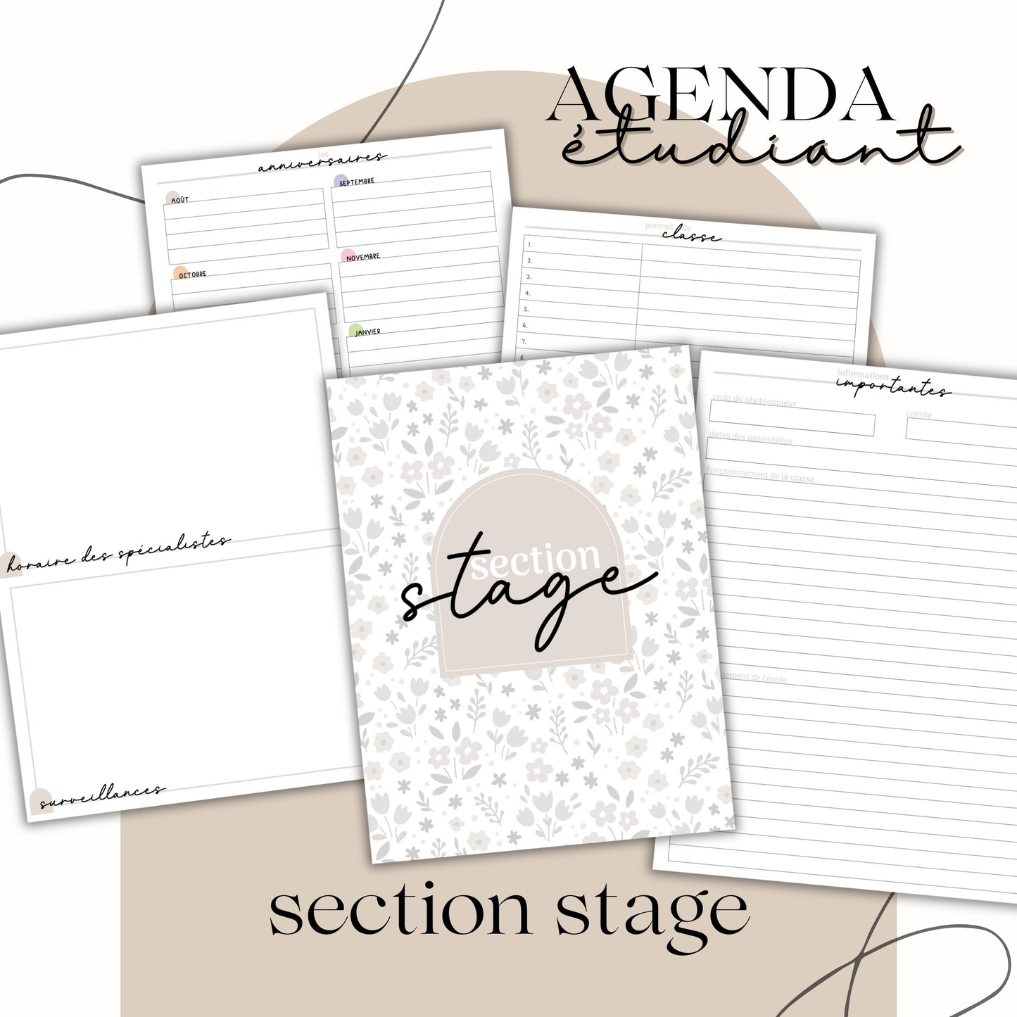 PDF AGENDA ÉTUDIANT 25.26