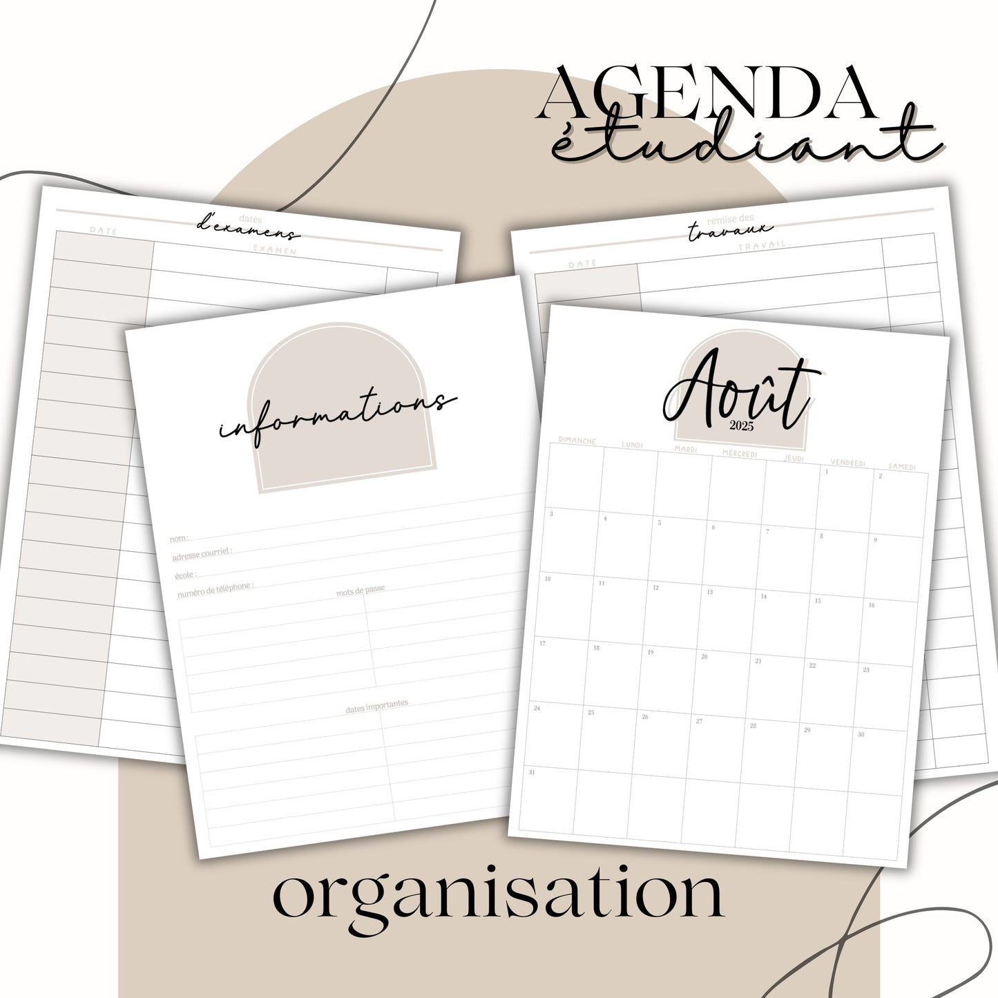 PDF AGENDA ÉTUDIANT 25.26