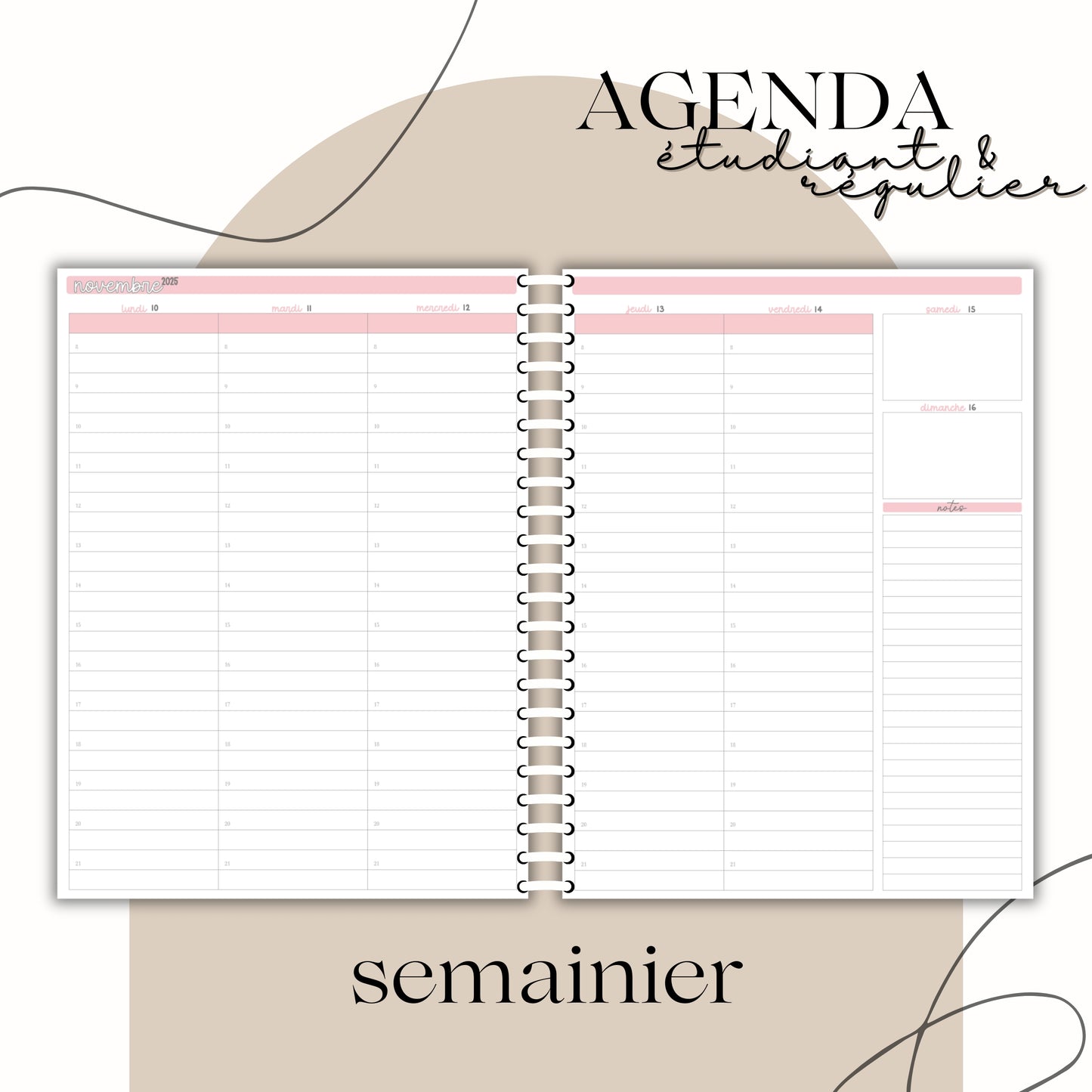 PDF AGENDA ÉTUDIANT 25.26