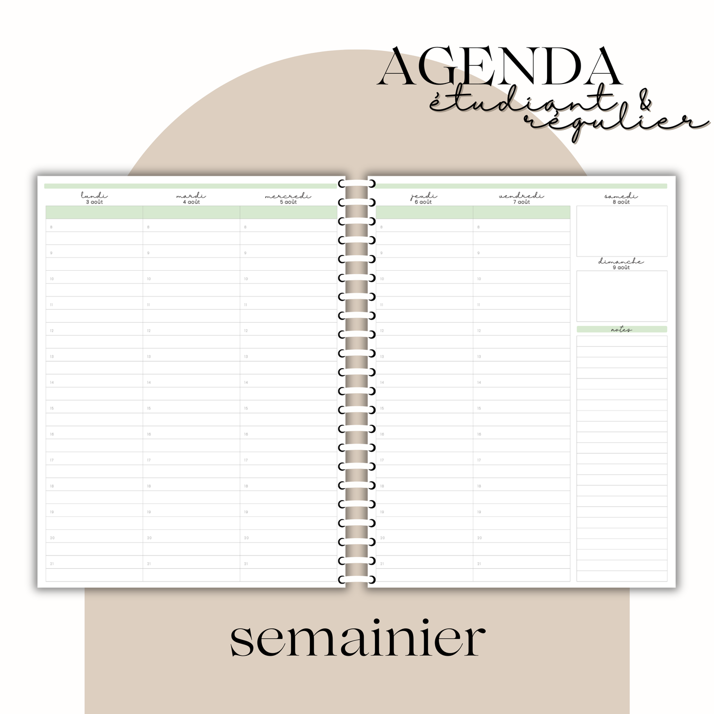 AGENDA RÉGULIER 26.27