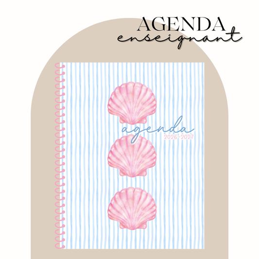 AGENDA ENSEIGNANT 26.27 - 5 périodes