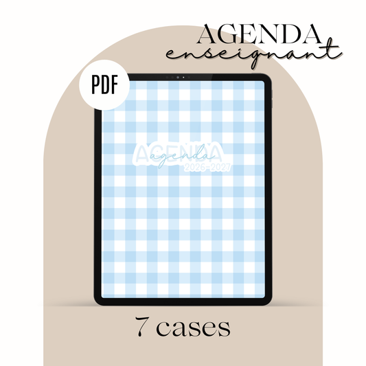 PDF AGENDA ENSEIGNANT 26.27 - 7 cases