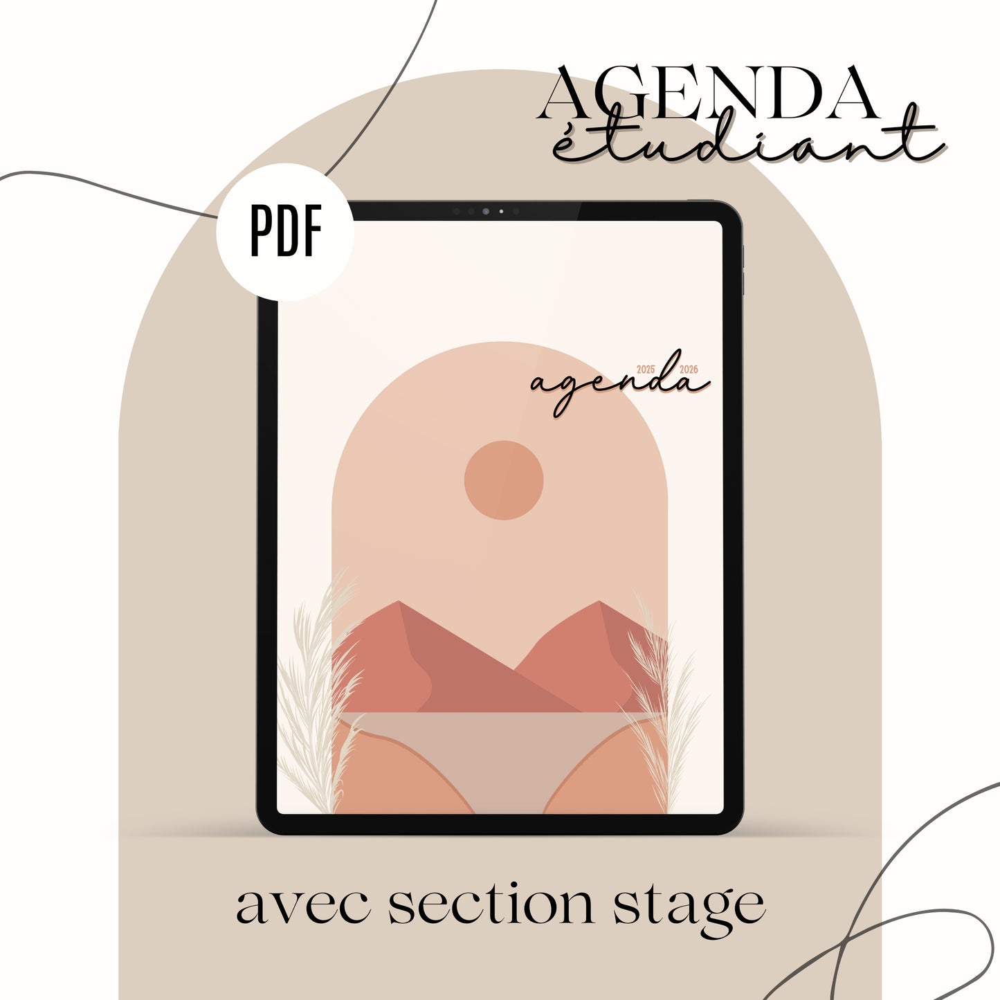 PDF AGENDA ÉTUDIANT 25.26