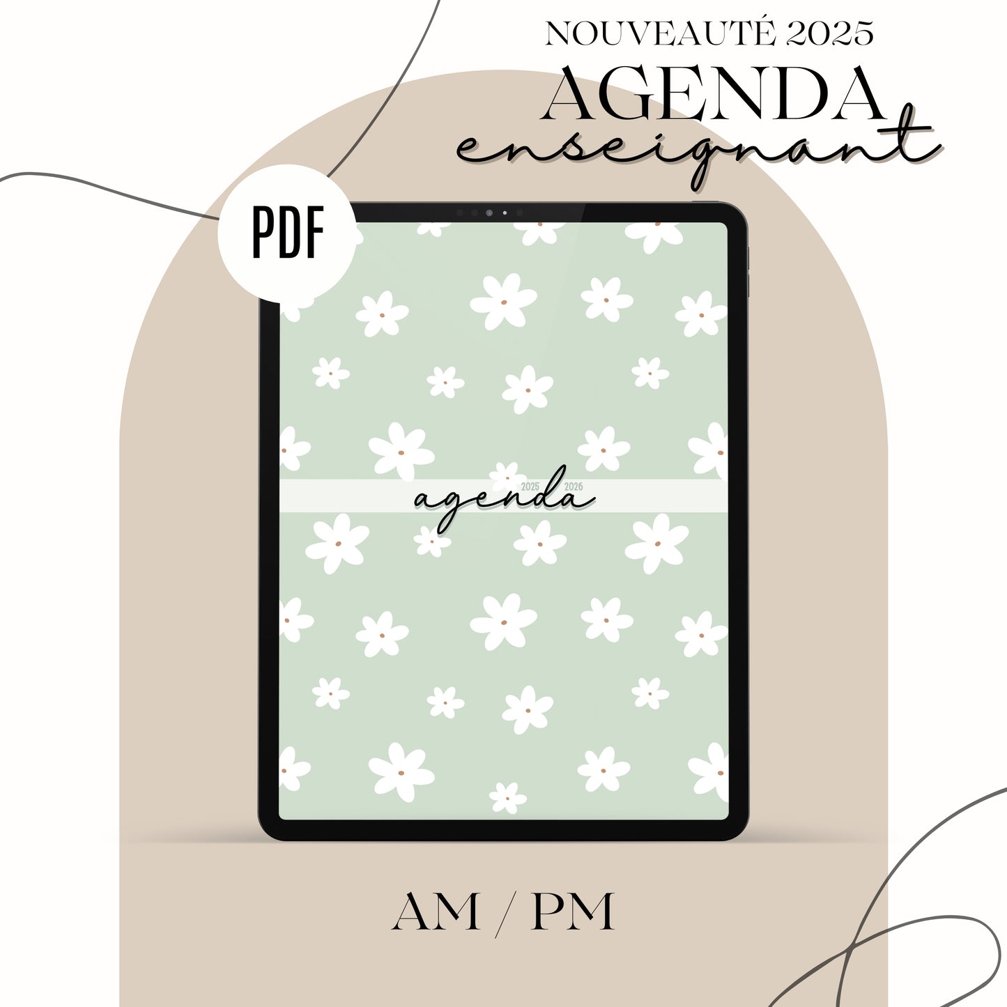 PDF AGENDA ENSEIGNANT 25.26 - AM / PM