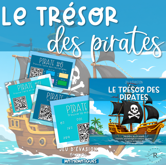 Jeu d'évasion - le trésor des pirates